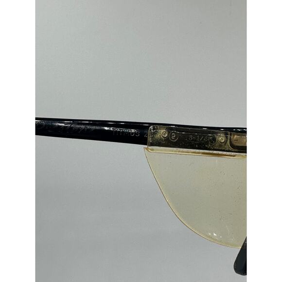 Titmus Z87 Smoke Horn Rim Vtg Safety Glasses Industrial Rockabilly Frames Only - Picture 11 of 16